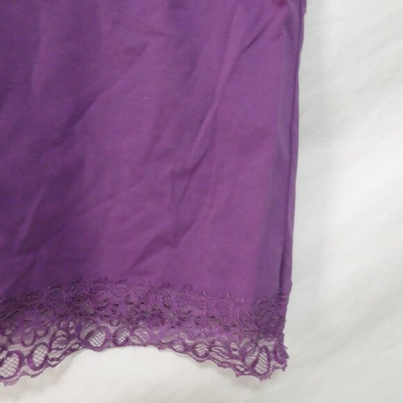 ANN TAYLOR PETITE Ann Taylor Petite SP Purple Lace Trim Cami Tank Top - NWT - Picture 9 of 15